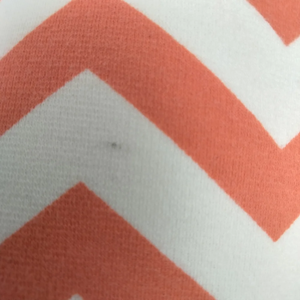 Baby Gap Orange White Chevron Print Sleeveless Girl's Dress Size 4T - 2009
